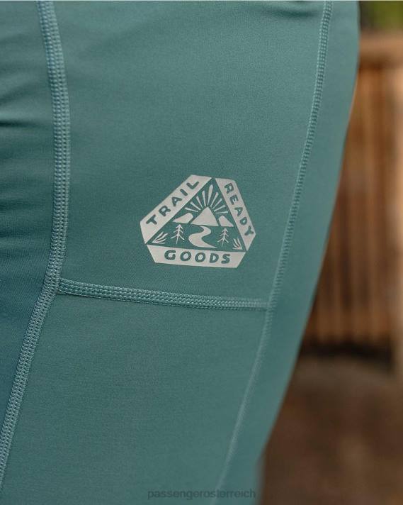 Passenger Frauen Frischluft-Recycling-Leggings Deep Sea 0BP2864 woclothing Meer