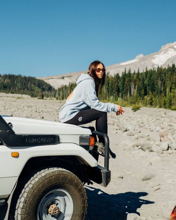 Passenger Frauen Frischluft-Recycling-Leggings in Schwarz 0BP2862 woclothing Schwarz