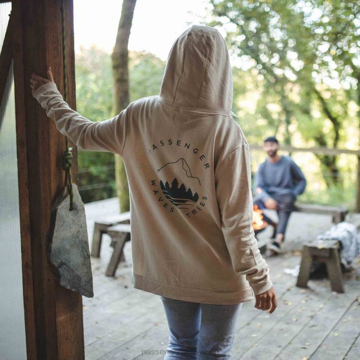 Passenger Frauen Kindling Hanf Hoodie Birke 0BP2760 woclothing Birke