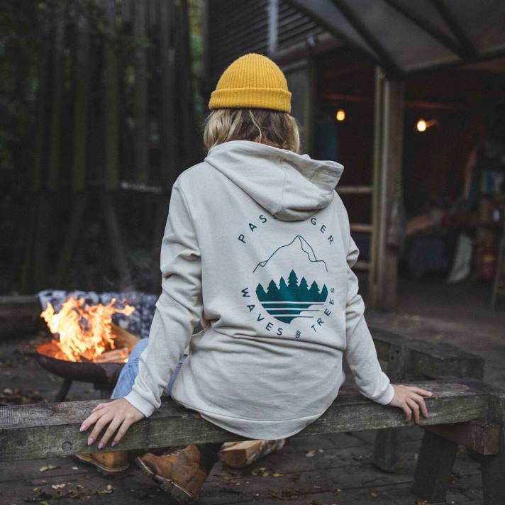 Passenger Frauen Kindling Hanf Hoodie Birke 0BP2760 woclothing Birke