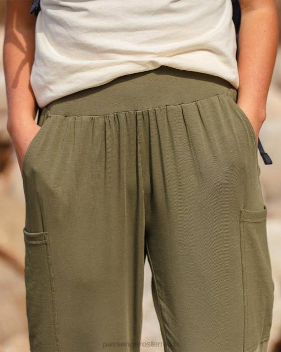 Passenger Frauen Day Dream Hose Khaki 0BP2962 woclothing khaki
