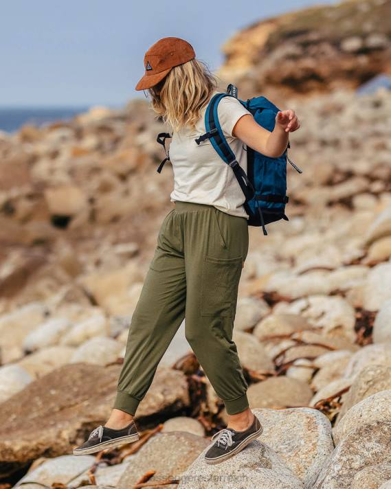 Passenger Frauen Day Dream Hose Khaki 0BP2962 woclothing khaki