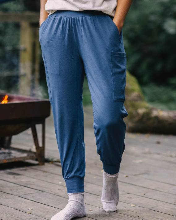 Passenger Frauen Day Dream-Hose aus dunklem Denim 0BP2950 woclothing Denim