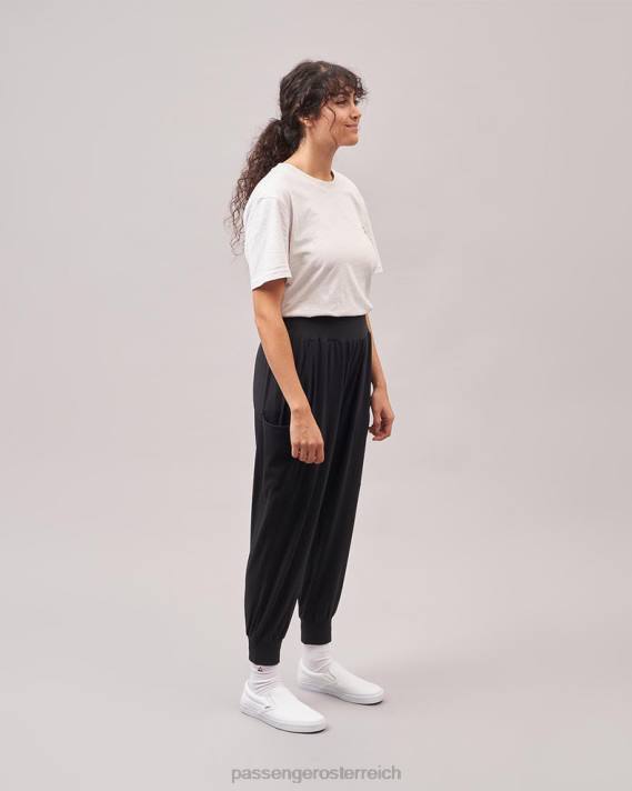 Passenger Frauen Day Dream Hose schwarz 0BP2965 woclothing Schwarz