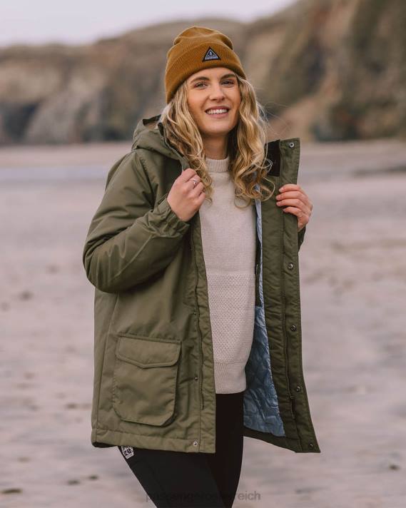 Passenger Frauen Alaska-Recyclingjacke Dusty Olive 0BP2765 woclothing Olive