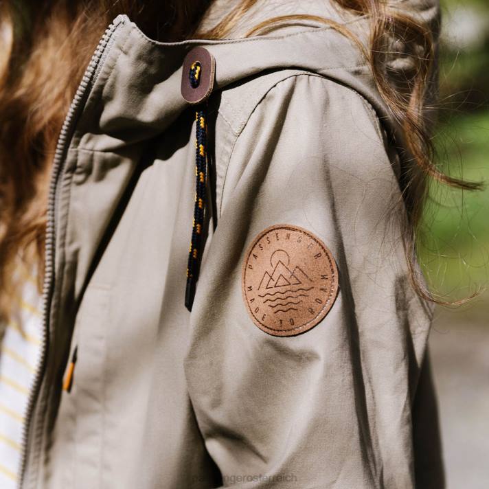 Passenger Frauen Heather recycelter leichter Anorak Chinchilla Brown 0BP2800 woclothing braun