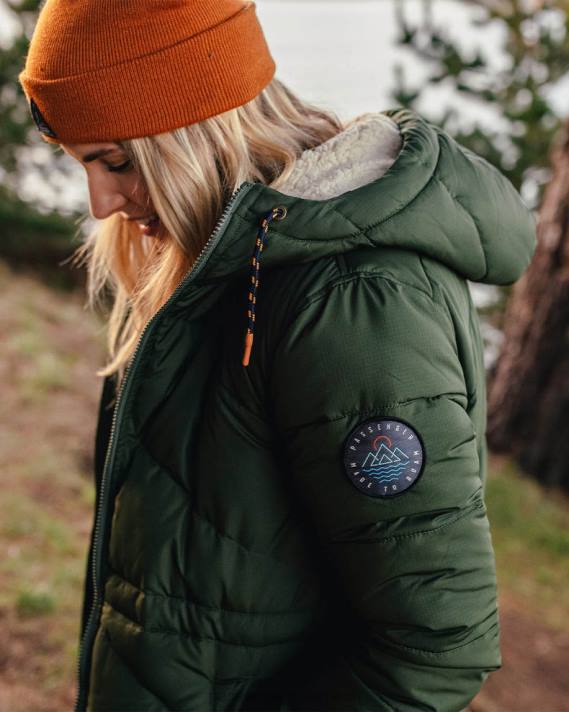 Passenger Frauen Kinsey recycelte Jacke Tannenbaum 0BP2781 woclothing Baum