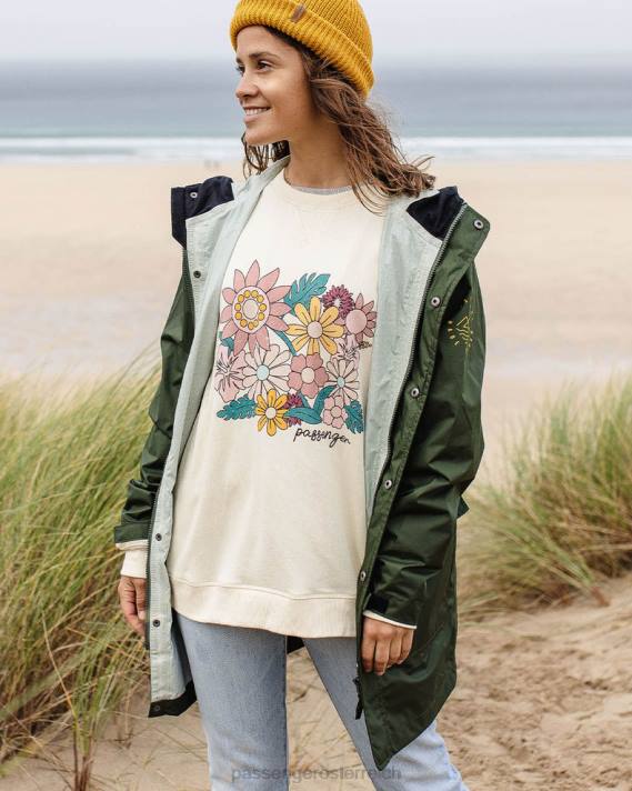 Passenger Frauen Pacific wasserdichte Jacke Tannenbaum 0BP2791 woclothing Baum