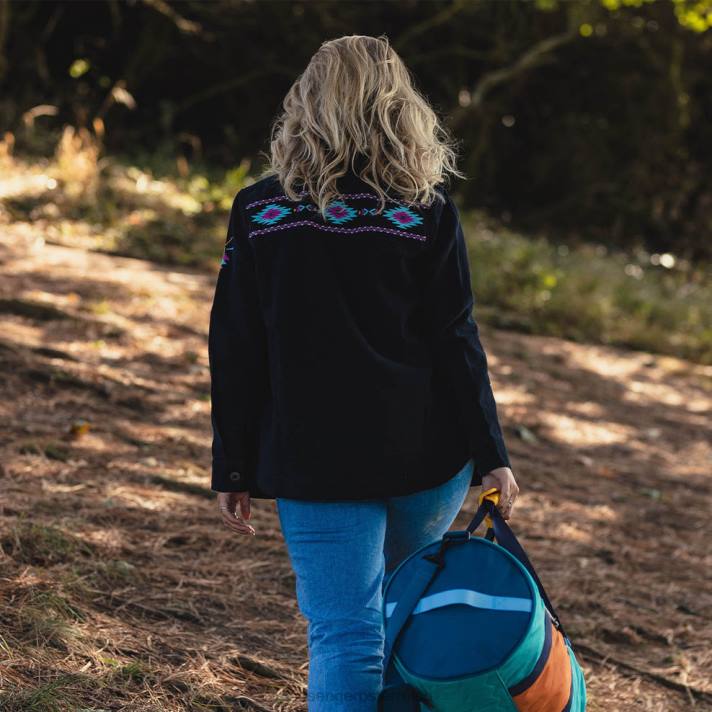 Passenger Frauen Pine-Jacke aus Bio-Baumwolle Phantom 0BP2901 woclothing Phantom