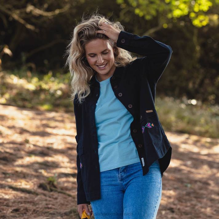 Passenger Frauen Pine-Jacke aus Bio-Baumwolle Phantom 0BP2901 woclothing Phantom