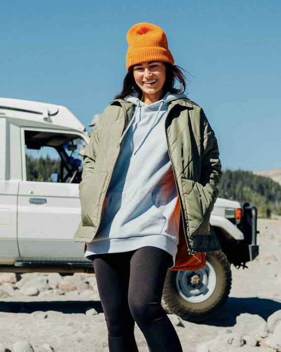 Passenger Frauen Trekker-Isolierjacke Dusty Olive 0BP2782 woclothing Olive