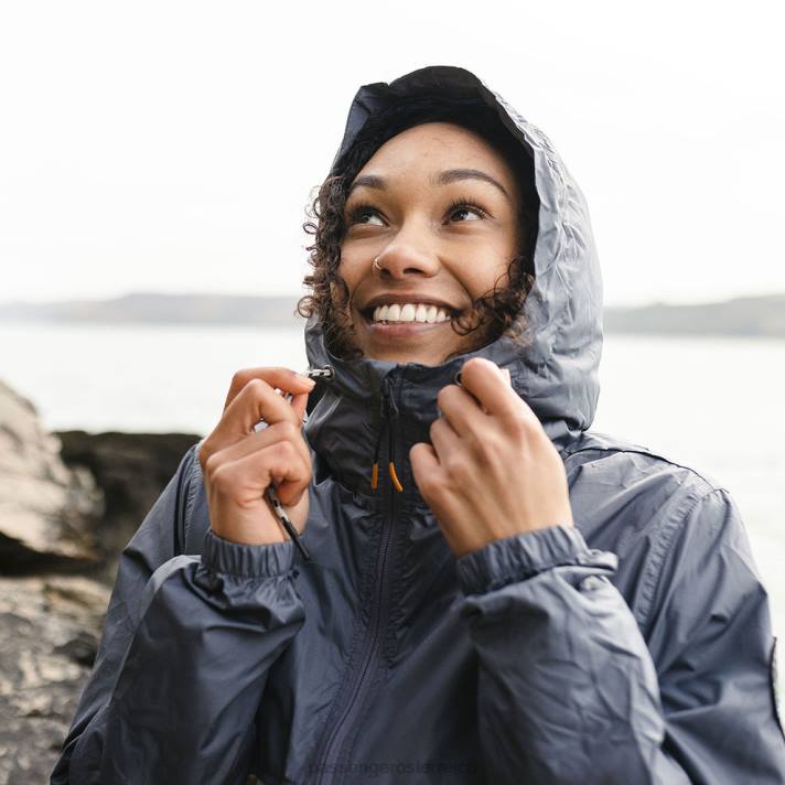 Passenger Frauen Umnak recycelter Anorak Turbulence Grey 0BP2798 woclothing grau