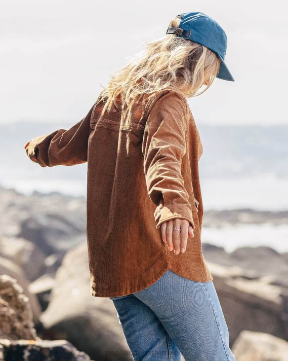 Passenger Frauen Zirbencord-Jacke Kokosnuss 0BP2787 woclothing Kokosnuss