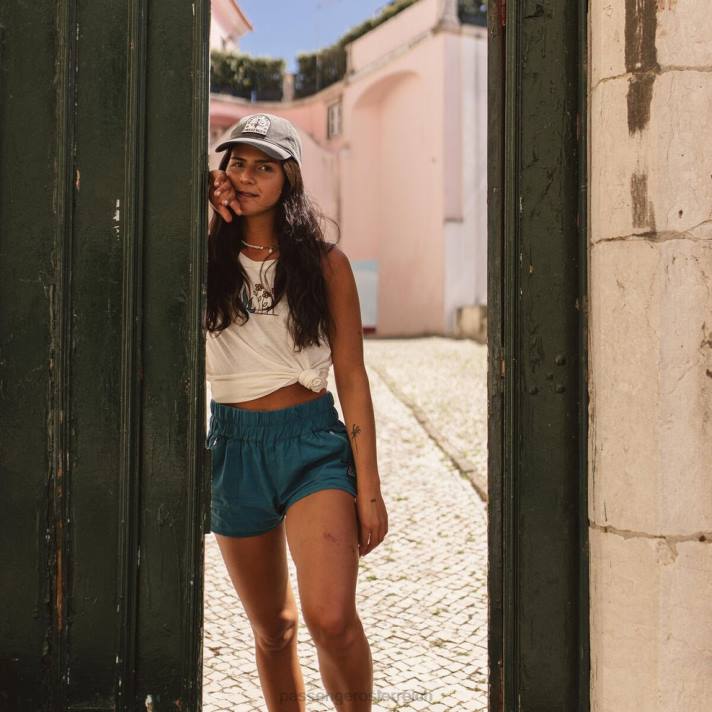 Passenger Frauen Da draußen gibt es Bio-Allzweck-Badeshorts in blauer Koralle 0BP2916 woclothing Blau