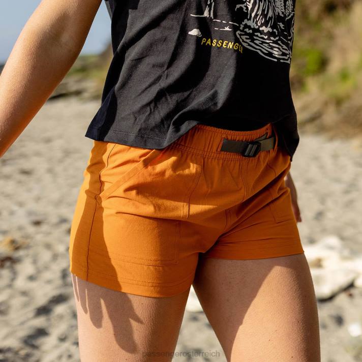 Passenger Frauen Del Sur Allzweck-Shorts Sunrise Orange 0BP2920 woclothing orange