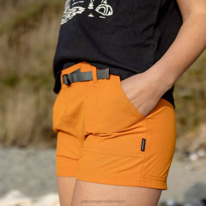 Passenger Frauen Del Sur Allzweck-Shorts Sunrise Orange 0BP2920 woclothing orange