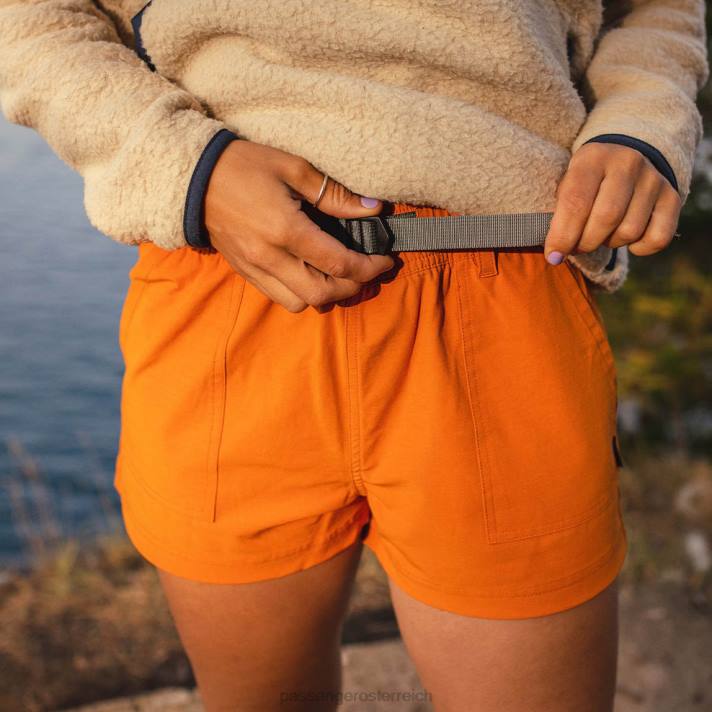 Passenger Frauen Del Sur Allzweck-Shorts Sunrise Orange 0BP2920 woclothing orange