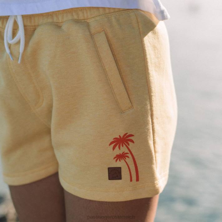 Passenger Frauen Küstenlinie kurzer nebliger gelber Mergel 0BP2913 woclothing Gelb