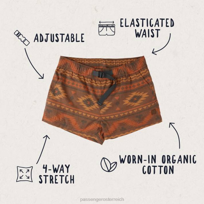 Passenger Frauen del sur shorts sonnenaufgang treibend 0BP2918 woclothing Sonnenaufgang