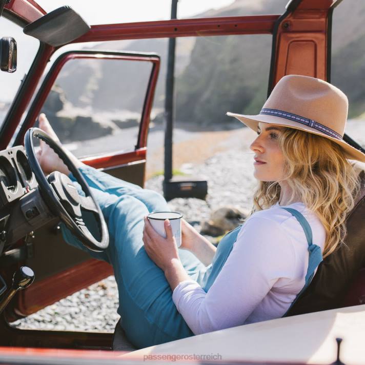 Passenger Frauen Lazy Day Latzhose ozeanblau 0BP2973 woclothing Blau