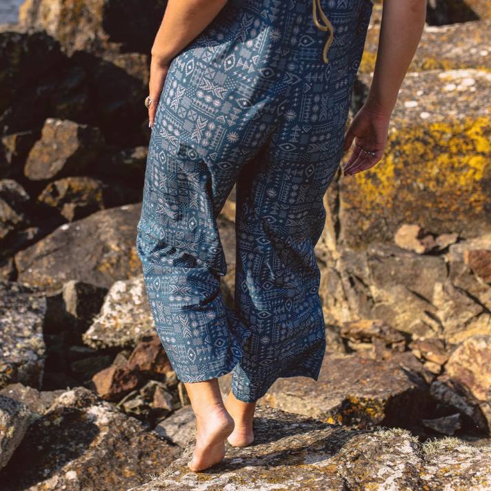 Passenger Frauen Spirit Jumpsuit, blaue Korallen-Geo-Fliese 0BP2980 woclothing Blau