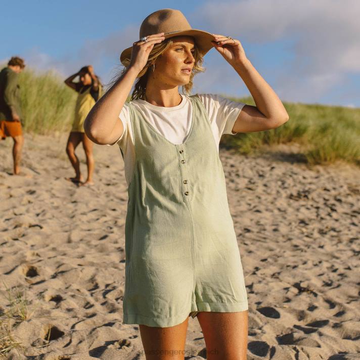 Passenger Frauen Fun Days Playsuit Salbei 0BP2977 woclothing Salbei