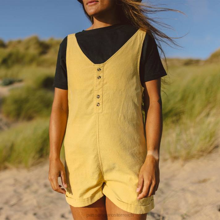 Passenger Frauen Fun Days Playsuit aus recyceltem Cord, Jojoba 0BP2976 woclothing Jojoba