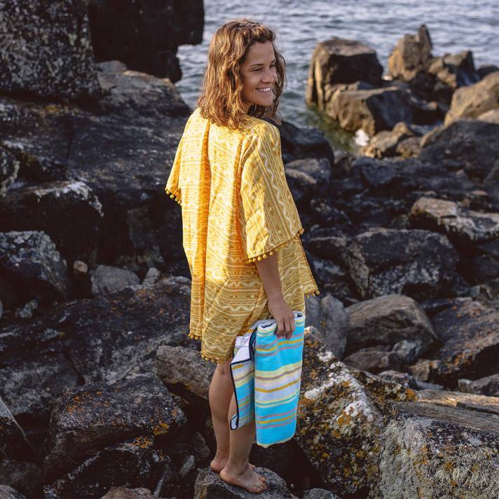 Passenger Frauen Bachschal ockergelb sol 0BP21016 woclothing Gelb