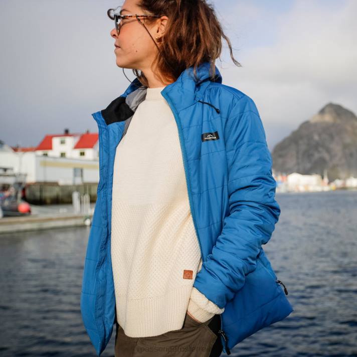 Passenger Frauen Cove Strickpullover in gebrochenem Weiß 0BP2808 woclothing Weiß