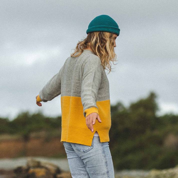 Passenger Frauen Nelson Strickpullover goldgelb 0BP2842 woclothing Gelb