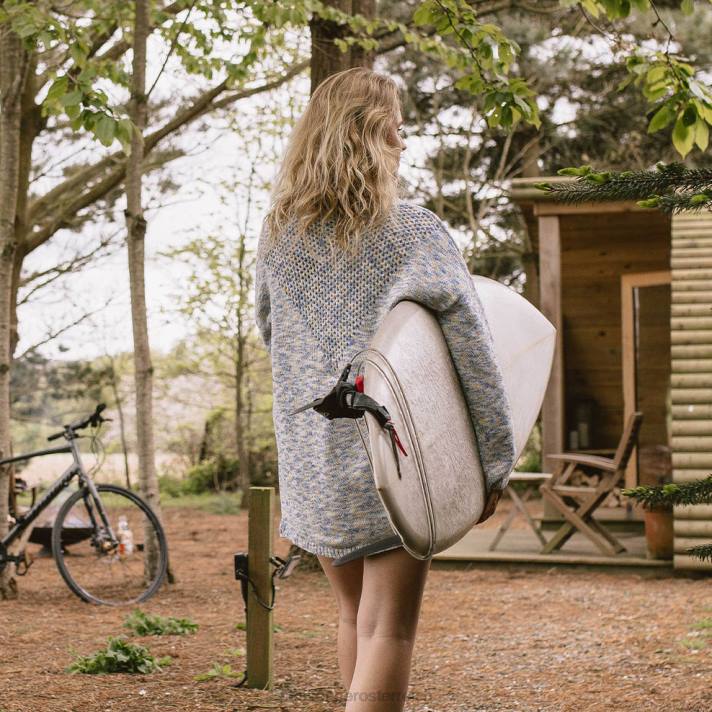 Passenger Frauen Strickjacke von El Alto, mehrfarbig, Blau 0BP2854 woclothing Blau