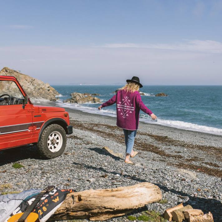 Passenger Frauen Westküsten-Cardigan-Orchidee 0BP2850 woclothing Orchidee