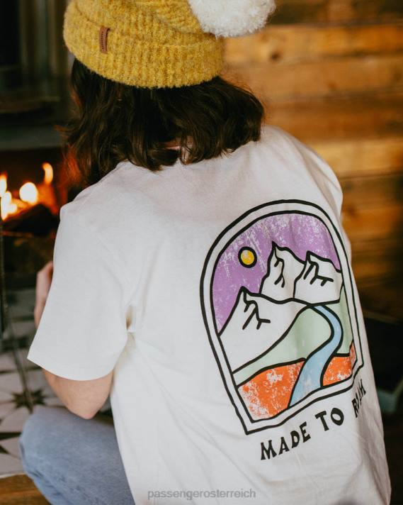 Passenger Frauen Friday Collective T-Shirt aus recycelter Baumwolle, Birke 0BP2994 woclothing Birke