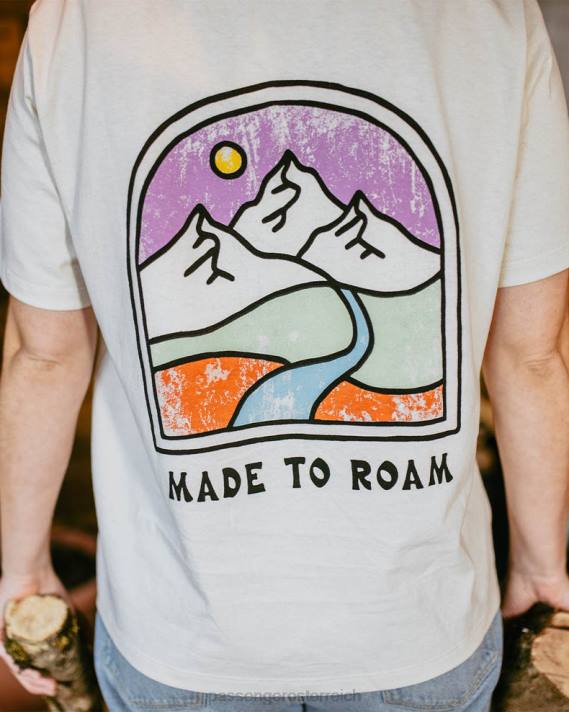 Passenger Frauen Friday Collective T-Shirt aus recycelter Baumwolle, Birke 0BP2994 woclothing Birke