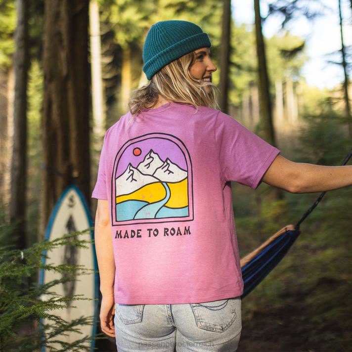 Passenger Frauen Friday Collective T-Shirt aus recycelter Baumwolle, Orchidee 0BP2999 woclothing Orchidee