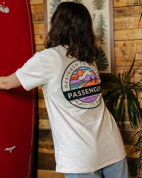 Passenger Frauen Wilds übergroßes T-Shirt aus recycelter Baumwolle, Birke 0BP2992 woclothing Birke