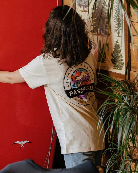 Passenger Frauen Wilds übergroßes T-Shirt aus recycelter Baumwolle, Birke 0BP2992 woclothing Birke