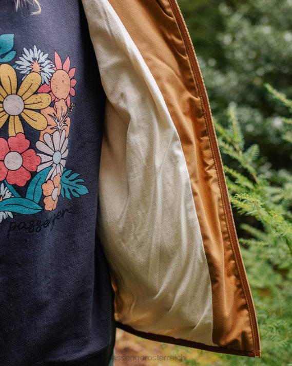 Passenger Frauen Sefton recyceltes, hochfloriges Sherpa-Fleece, warmes Elfenbein 0BP2666 woclothing Elfenbein