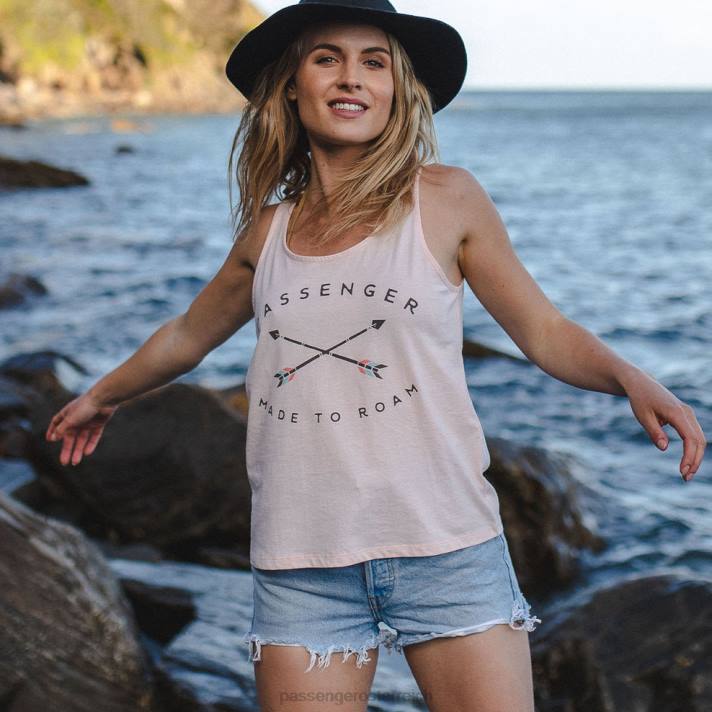 Passenger Frauen Jinbei recycelte Weste kaum rosa 0BP21023 woclothing Rosa