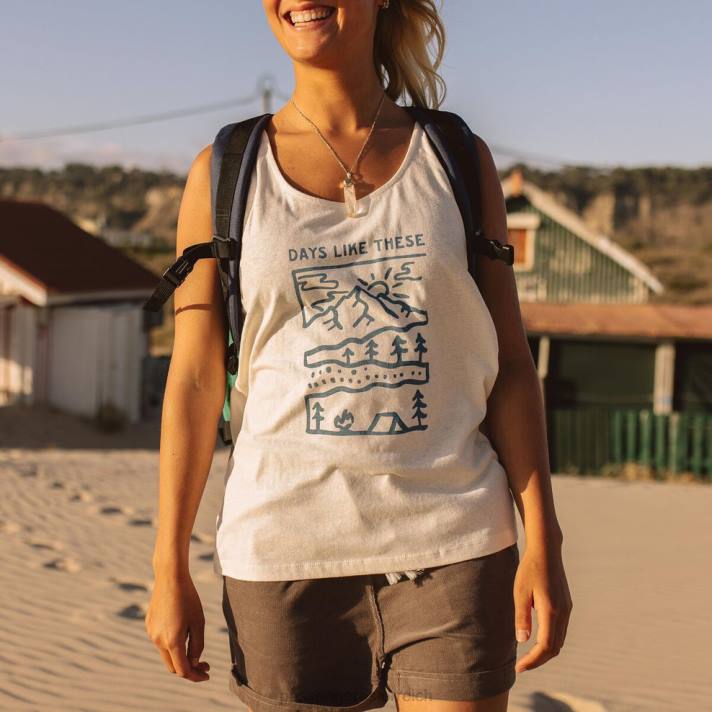 Passenger Frauen Tage wie diese Hanfweste Birke 0BP21019 woclothing Birke