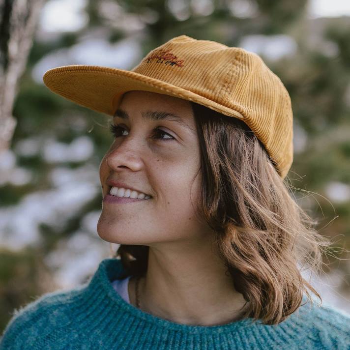 Passenger Frauen Außenseiter-Kappe aus recycelter Baumwolle in Sandbraun 0BP21083 WoKopfbedeckung braun