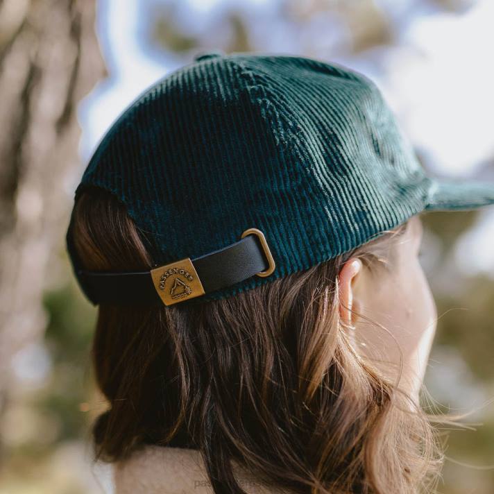 Passenger Frauen Außenseiter-Kappe aus recycelter Baumwolle in Sturmgrün 0BP21071 WoKopfbedeckung Grün