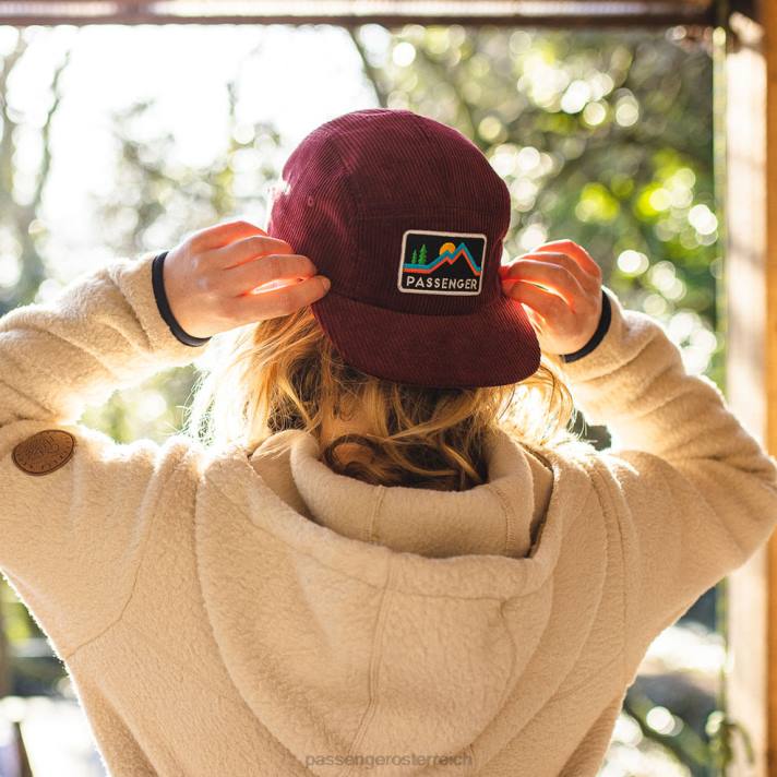 Passenger Frauen Ausfallzeit-Kabelkappe rostrot 0BP21065 WoKopfbedeckung rostrot