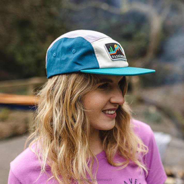 Passenger Frauen Ausfallzeitkappe Viridiangrün/Orchidee 0BP21066 WoKopfbedeckung Grün