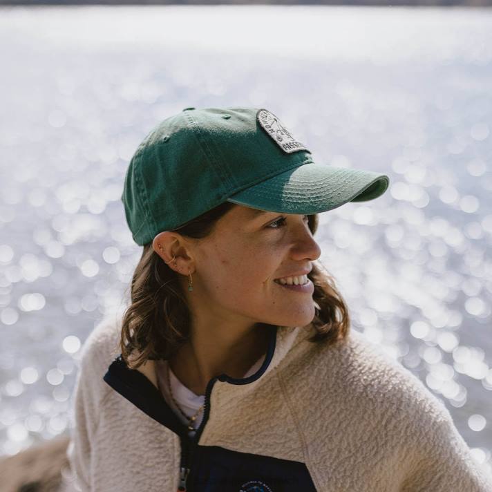 Passenger Frauen Hazy-Snapback-Kappe aus recycelter Baumwolle, dunkles Efeu 0BP21075 WoKopfbedeckung Efeu