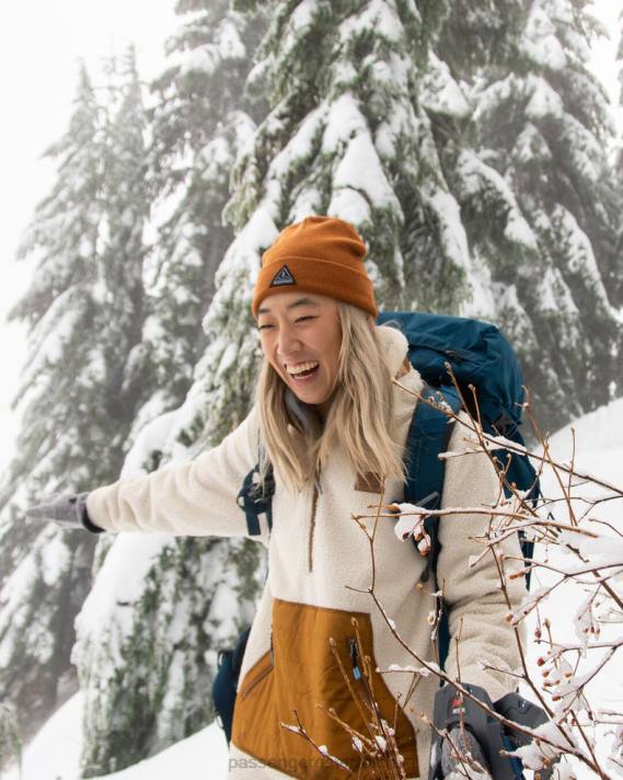 Passenger Frauen Core-Recycling-Low-Top-Mütze mit glasiertem Ingwer 0BP21029 WoKopfbedeckung glasiert