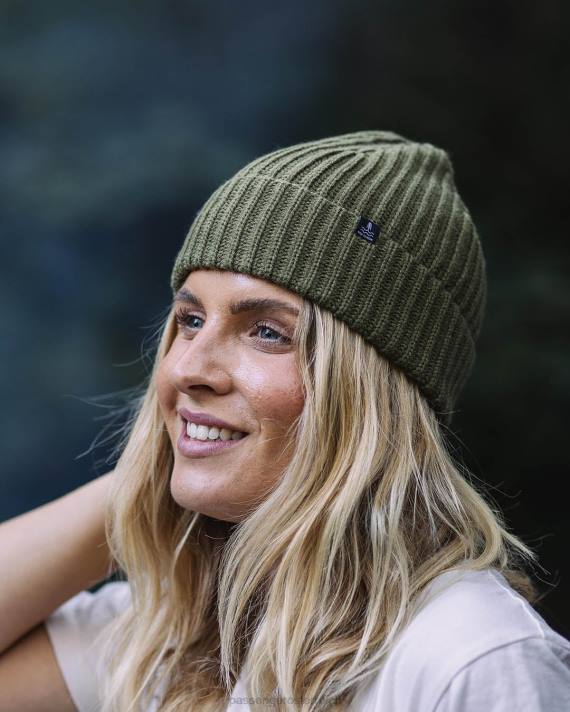 Passenger Frauen Fisherman recycelte Mütze Khaki 0BP21026 WoKopfbedeckung khaki