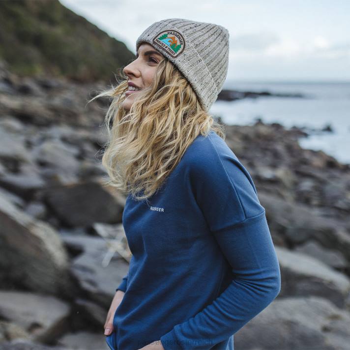 Passenger Frauen Katira Rippstrickmütze Haferflocken 0BP21059 WoKopfbedeckung Haferflocken