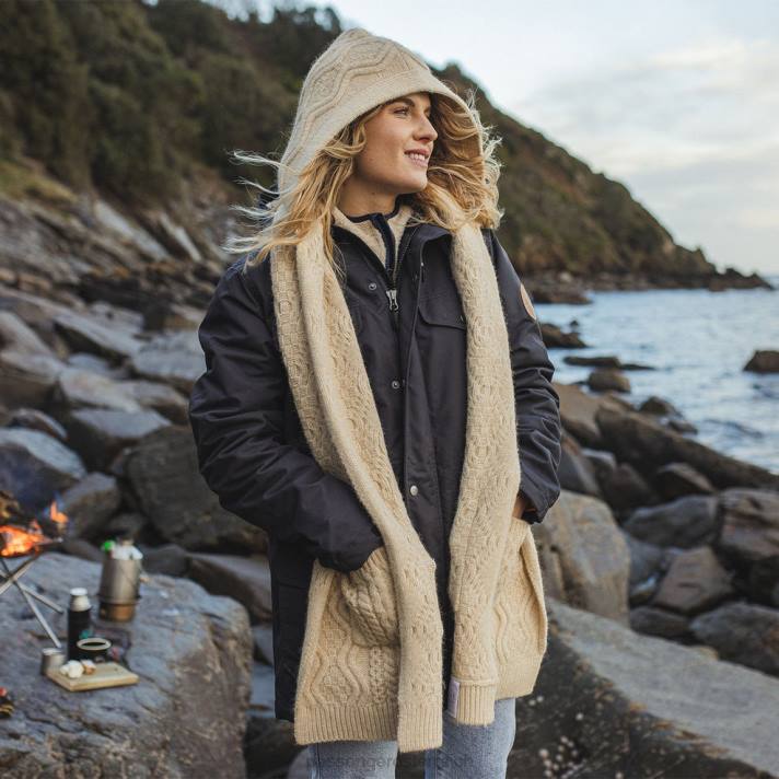 Passenger Frauen Wandernder Kapuzenschal Birke 0BP21090 WoKopfbedeckung Birke