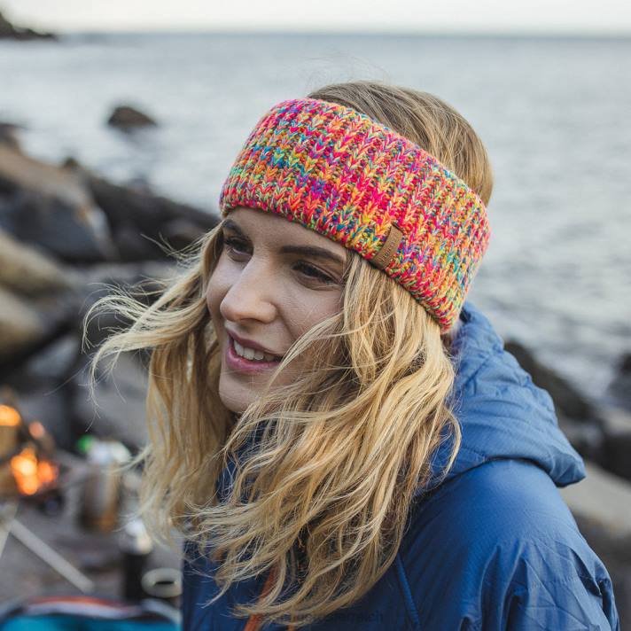 Passenger Frauen östliches Stirnband mehrfarbig 0BP21055 WoKopfbedeckung Rosa